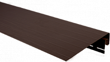 Планка "фаска", 3660 мм, цвет Коричневый