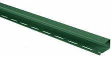 Планка "J - trim" Зелёная Т-15 - 3,00м