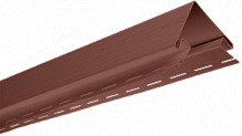 Планка "наружный угол", 3м, цвет Красно-коричневый