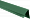 Планка "околооконная", 3м, цвет Зелёный